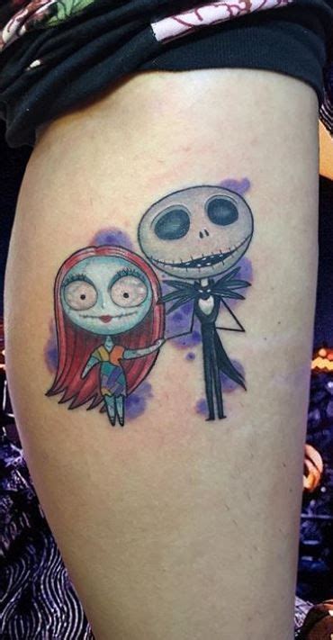 100 Unique Jack And Sally Tattoos The Nightmare Before Christmas