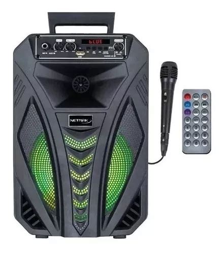 Parlante Portátil Inalámbrico Bluetooth Karaoke Grande Caja MercadoLibre