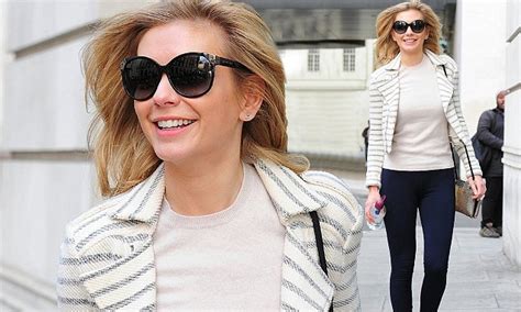 Rachel Riley Is Still Smiling As She Leaves Bbc Studio In Casual Spring