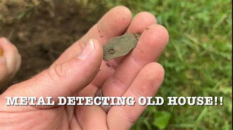 Metal Detecting Old House On Memorial Day Youtube