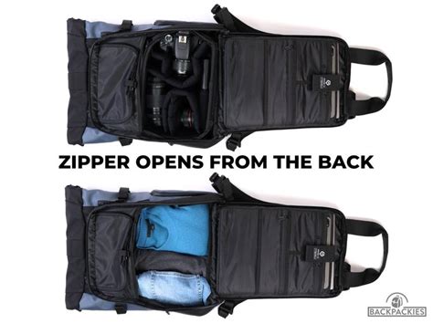 12 Backpacks with Zipper on Back (Rear Access Packs!) | Backpackies