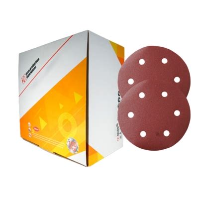 Generico Caja U Disco Lija Velcro Pulgadas Mm Grano