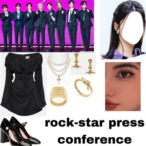 Rockstar Press Conference Korean Outfits Kpop Kpop Fashion Outfits