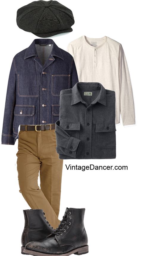 Men S Vintage Workwear Inspired Clothing