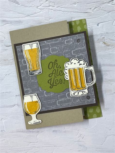 Brewed For You Fun Fold Cardnmum By Jen Morgano In 2022 Beer