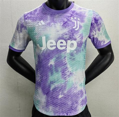 Juventus 2022 23 Special Soccer Jersey Purple Green Player Version