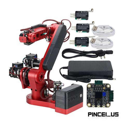 Dof Robot Arm Robotic Arm Desktop Mechanical Arm With Motor Controller