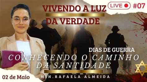 LIVE AO VIVO APRENDENDO MAIS DE DEUS VIDA ESPIRITUAL Rafaela