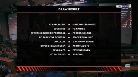 UEFA Europa League Draw | beIN SPORTS