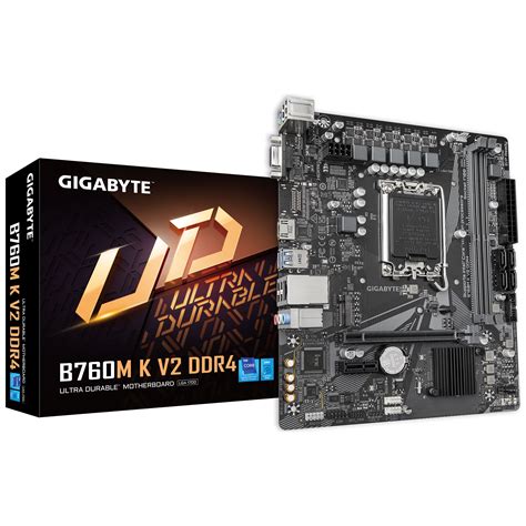 B760M K V2 DDR4 Soporte Y Descargas Tarjetas Madre GIGABYTE Paraguay