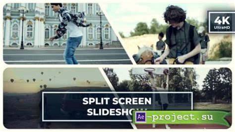 Videohive The Multiscreen Opener Split Screen Gallery Dynamic