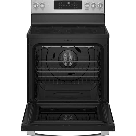 Ge Profile 30”free Standing Electric True Convection Range With No