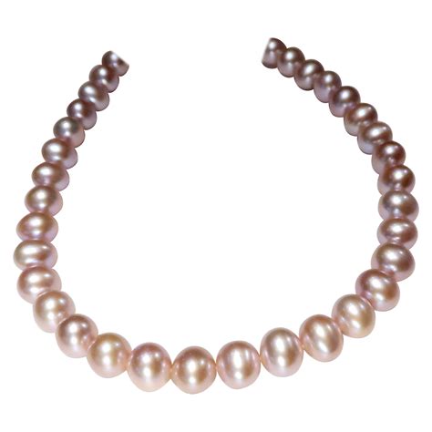 Cultured Freshwater Pink Pearl And Ruby Bead Necklace At 1stdibs Pink