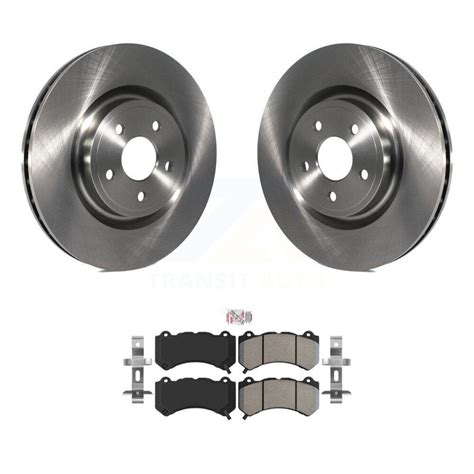 Transit Auto Front Disc Brake Rotors And Semi Metallic Pads Kit For