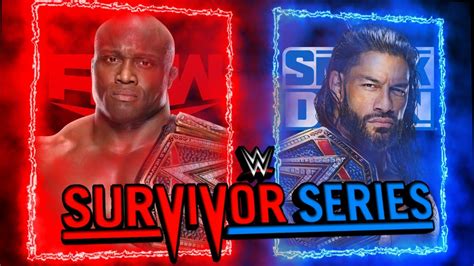 Wwe Survivor Series 2021 Match Card Predictions Youtube