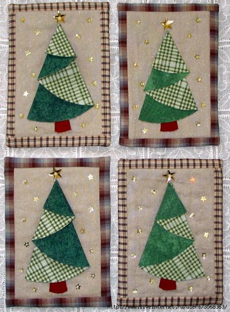 Открытка, салфетка и панно по одной выкройке. Обсуждение на ...