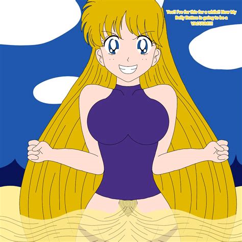 Minako Aino S Belly Button Vaccum By Jokingbrianx On Deviantart