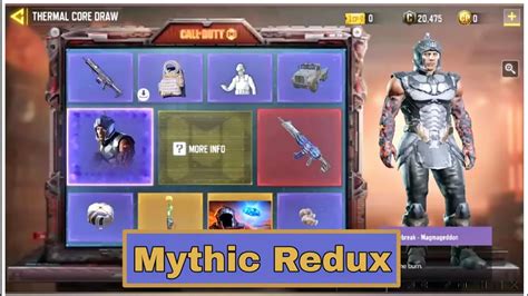 Codm Mythic Peacekeeper Redux Draw Magma Eruption Redux Youtube