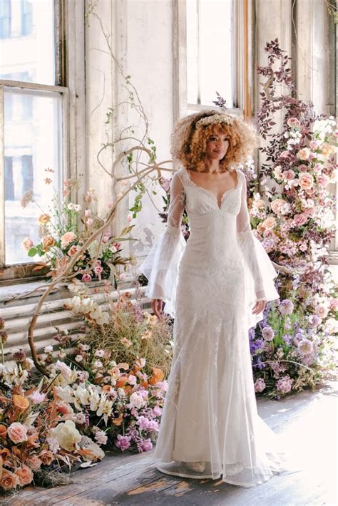 Claire Pettibone Bridal Collection Fall Cira Lombardo Wedding