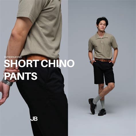 Jual Jb Short Chino Pants Black Celana Chinos Pendek Pria Shopee