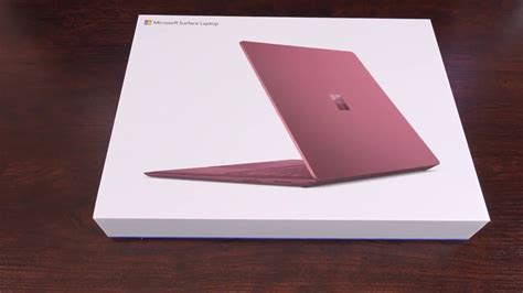 Microsoft Surface Laptop Unboxing And Review Youtube