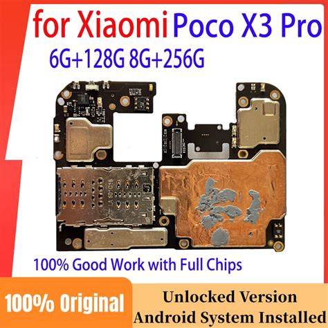 Placa Base Original Desbloqueada Para Xiaomi Poco X Pro Placa Base De