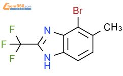 4 bromo 5 methyl 2 trifluoromethyl 1H benzimidazole 89427 04 3 深圳爱拓化学