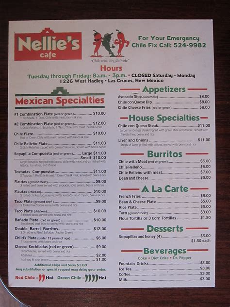 Nellie’s Cafe–Las Cruces, NM | Steve's Food Blog