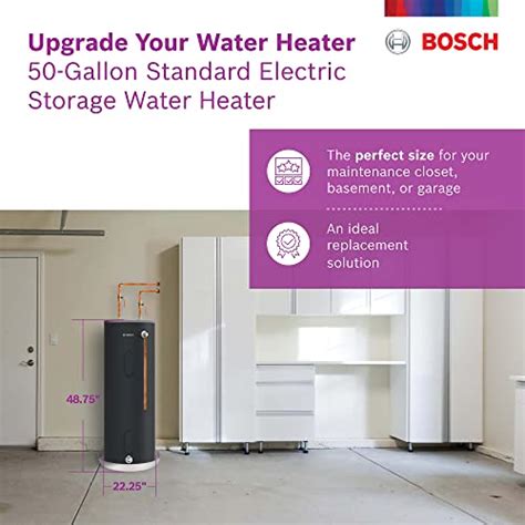 Bosch Thermotechnology Tronic 5000t 50 Gallon Standard Electric Storage