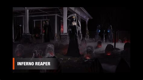 NEW FOR 2021 Home Depot Inferno Reaper Life Size Animatronic Halloween