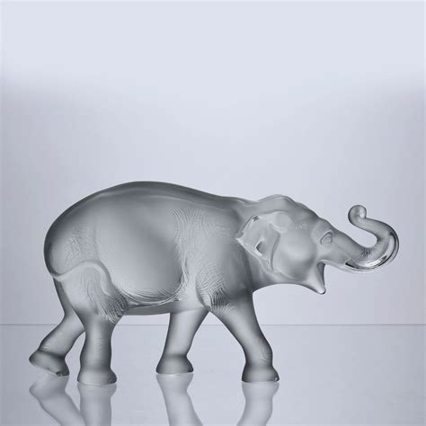 Lalique Elephant Sumatra Elephant Rene Lalique Glass Hickmet Fine Arts Lalique For Sale