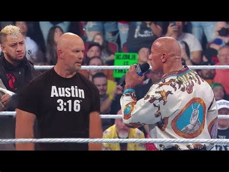 OMGStone Cold Returns Confronts The Rock Bloodline On SmackDown