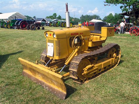 Oliver OC 4 Crawler With Dozer At The Southeastern Threshe Flickr