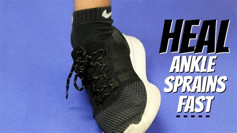 Ankle Sprain How To Heal Quickly With The Best 2 Braces Youtube