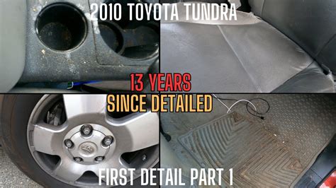 13 Year Old Dirty Trashed Toyota Tundra Finally Gets Detailed Part 1