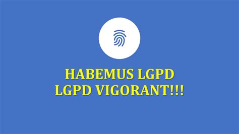 HABEMUS LGPD LGPD VIGORANT Direito Administrativo Irene Nohara