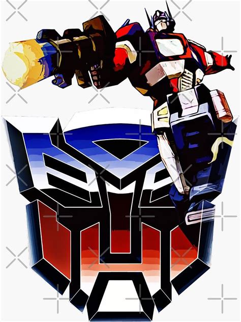 Optimus Prime Sticker By Planetcybertron Optimus Prime Transformers Optimus Prime Optimus