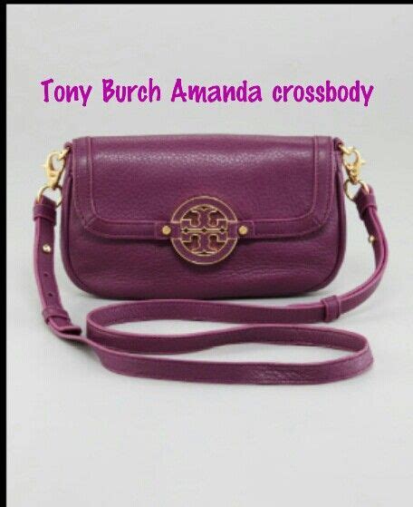 Tony Burch Amanda Crossbody In Purple Crossbody Tony Purple