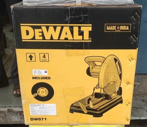 Dewalt DW871 Heavy Duty Chop Saw Machine Cutting Blade Size 14 Inch