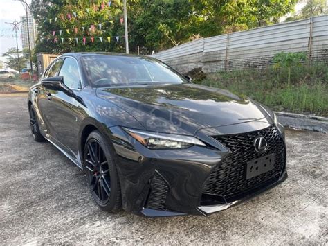 2021 Lexus IS300 2 0 F SPORT MODE BLACK 5A Cars For Sale In Johor