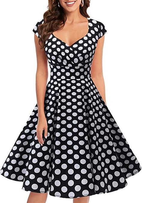 Bbonlinedress Women Short S Retro Vintage Cocktail Party Swing