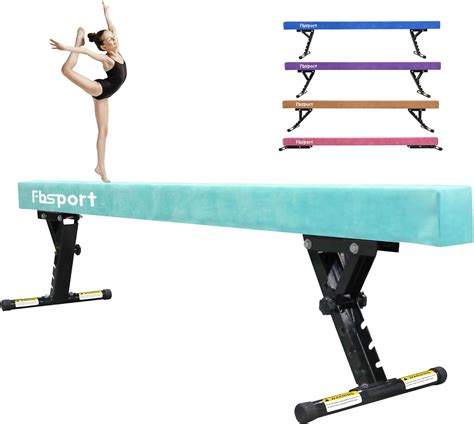 Fbsport 8ft Adjustable Balance Beam High And Low Floor