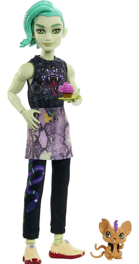 Doll Monster High Deuce Gorgon Con Mascotas Y Accesorios Venta