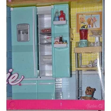 Barbie set regalo mobiliario de lujo cocina y más TG K9150 BarbiePedia