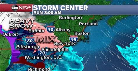 Dangerous Storm Making Its Way Across Us Will Dump Snow Create Messy