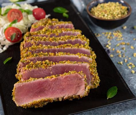 Ricetta Filetto Di Tonno In Crosta Di Pistacchi E Sesamo Ricette