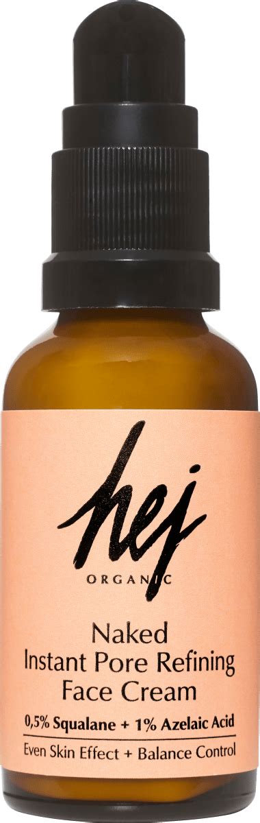 Hej ORGANIC Crema Viso Naked Pore Refining 30 Ml Dm Italia