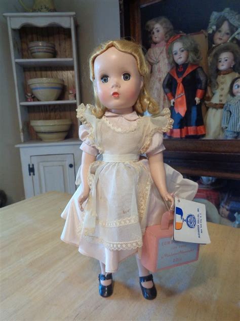 Vtg H Plastic Madame Alexander Alice In Wonderland Dollorig Hang Tag