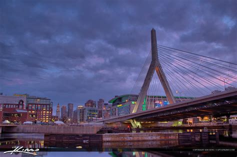 Boston City Downtown Skyline at Stadium | Royal Stock Photo