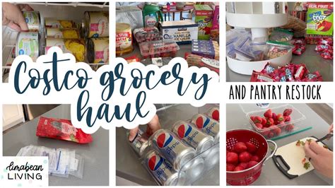 Costco Grocery Haul Pantry Restock We Finally Got Our Membership